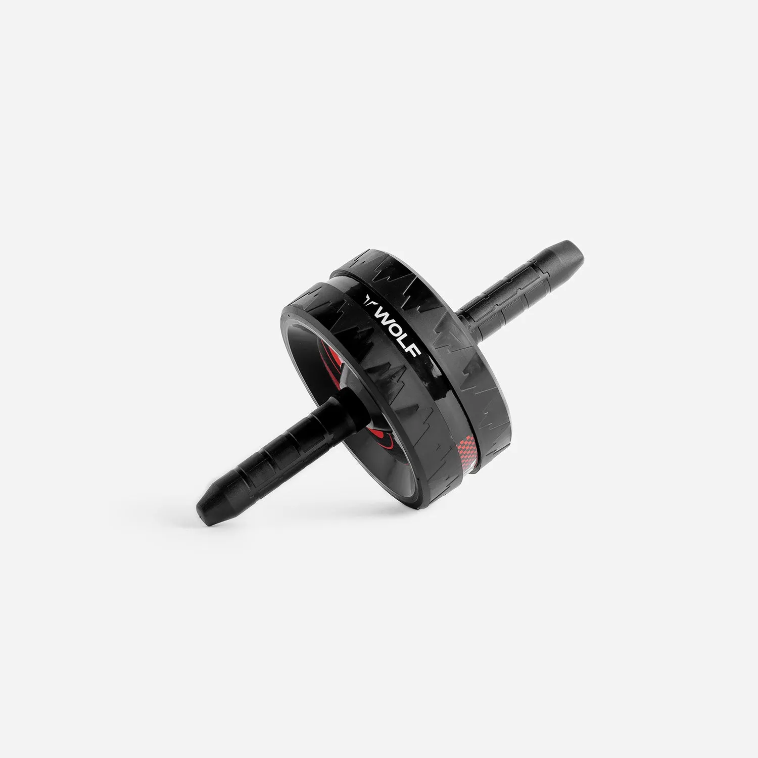 SQUATWOLF Ab Wheel - Black and Red