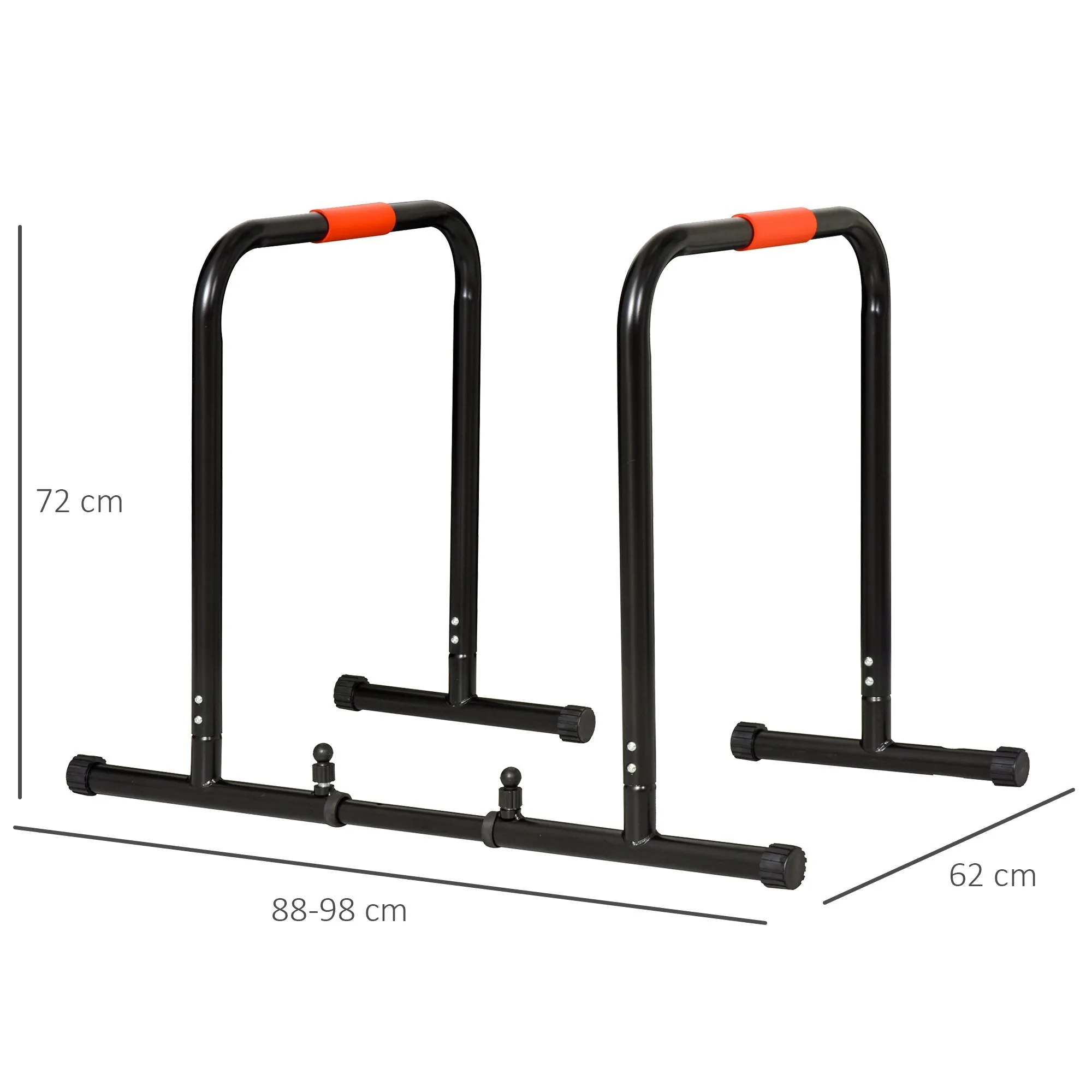 Steel Multifunctional Dip Stand Black
