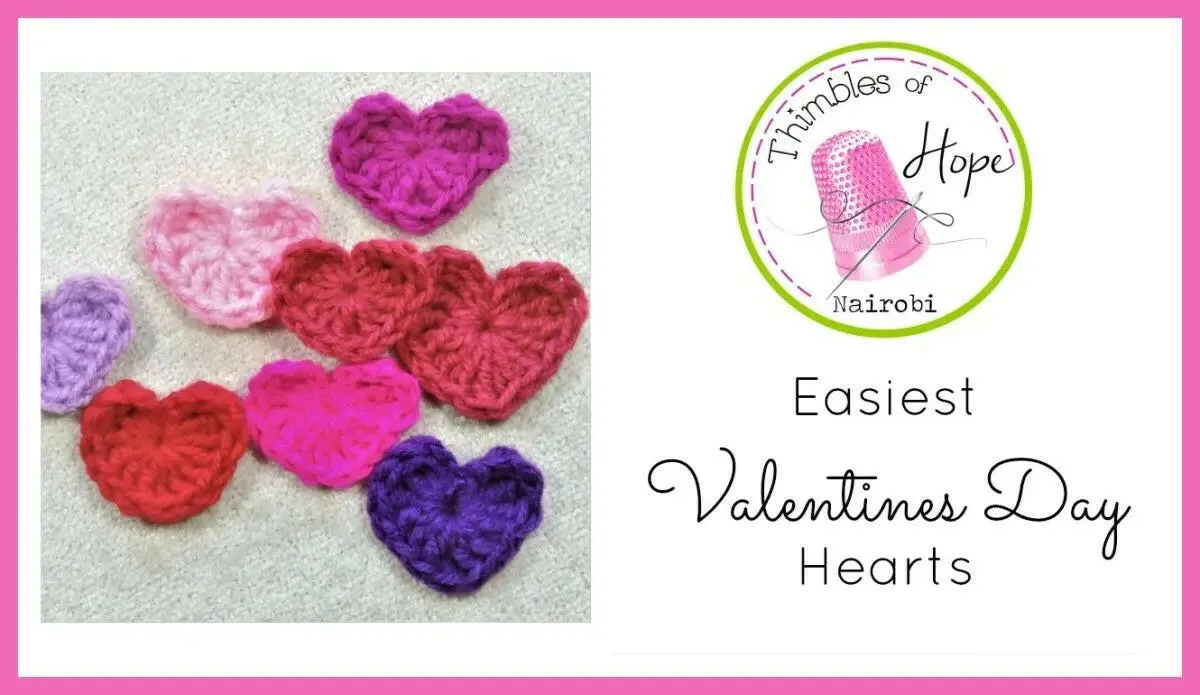 Super Fast Crochet Hearts – Quick and Easy Pattern for Beginners