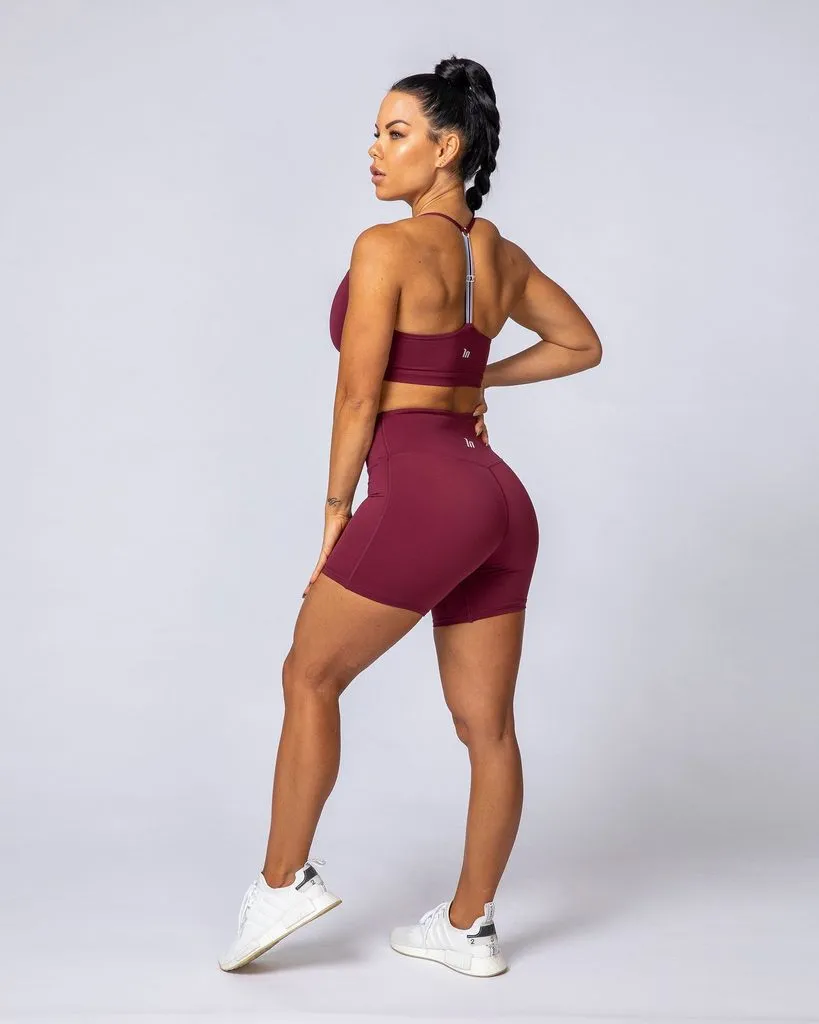 Superior Squat Bike Shorts - Wine
