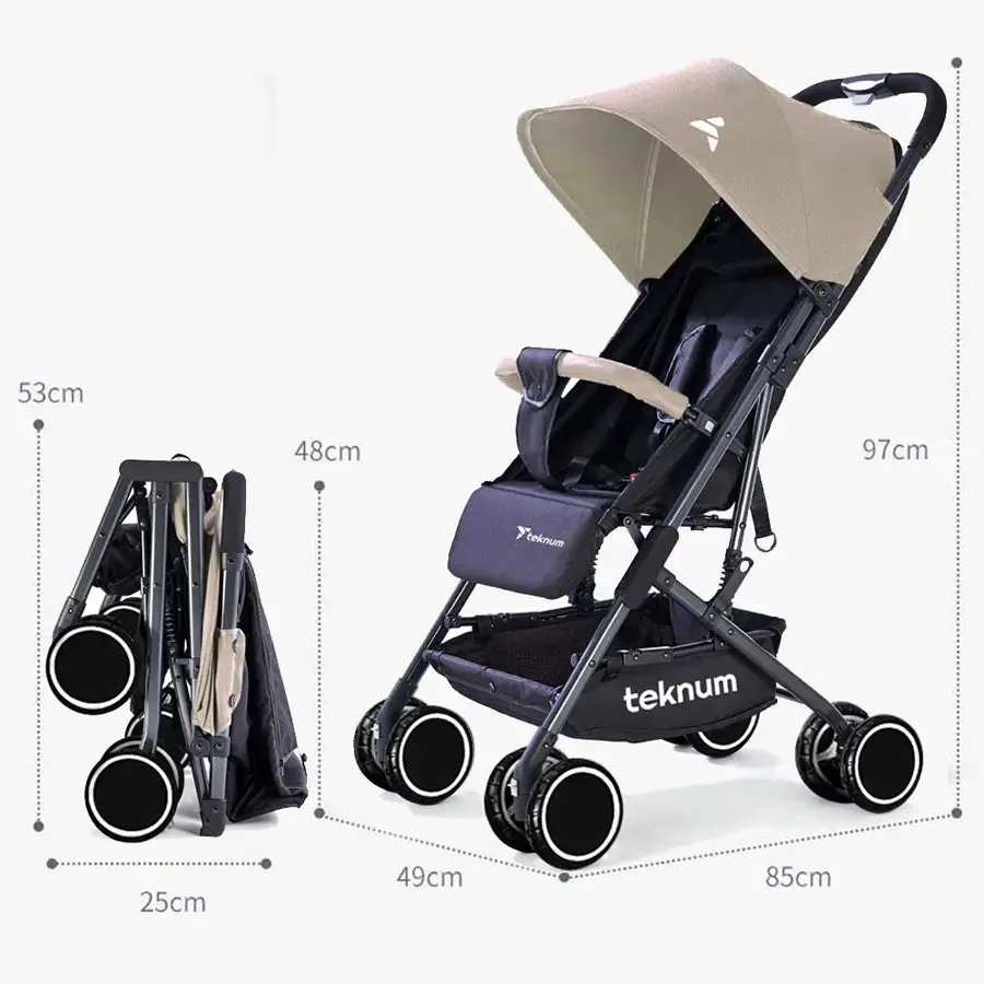Teknum Yoga Lite Stroller (Ivory)