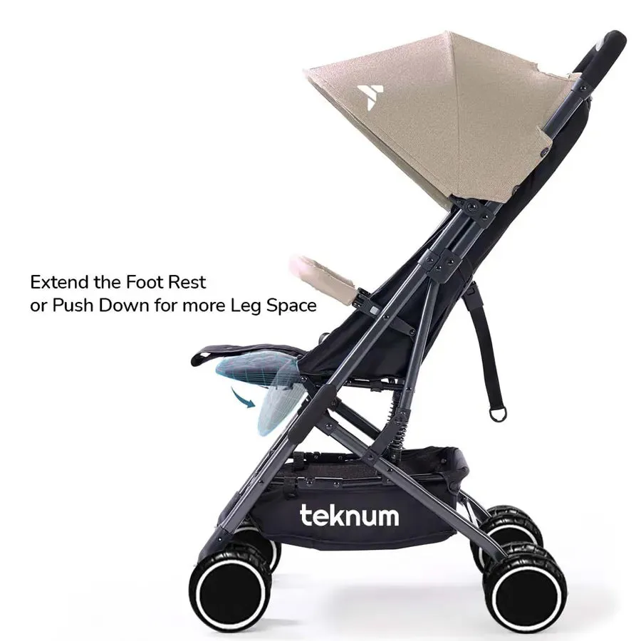 Teknum Yoga Lite Stroller (Ivory)