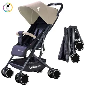 Teknum Yoga Lite Stroller (Ivory)