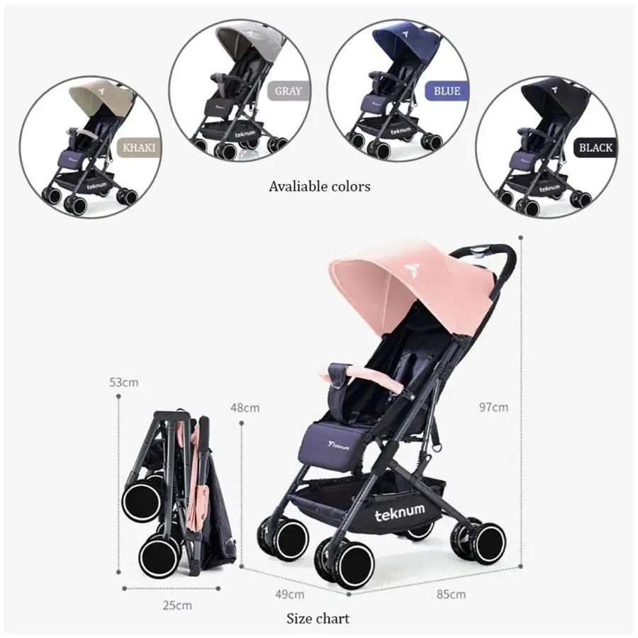 Teknum Yoga Lite Stroller (Pink)