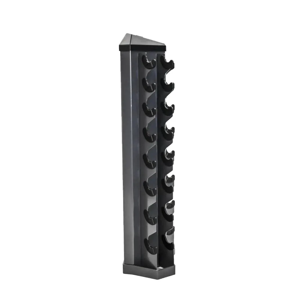 TKO 826VDR8-SM 8 Pair Vertical Dumbbell Rack For Hex Dumbbells