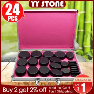 Tontin Hot Stone Massage Set Heater Box Relieve Stress Back Pain