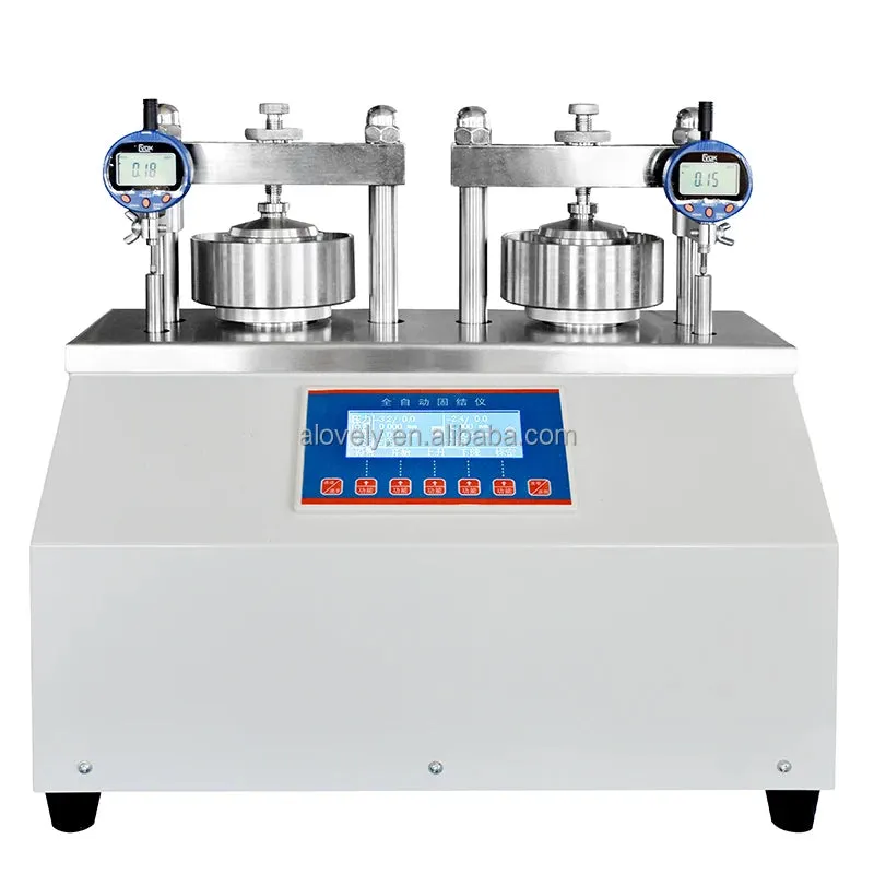 Triple Consolidation Testing Apparatus: Precision Consolidometer for Soil Lab Test