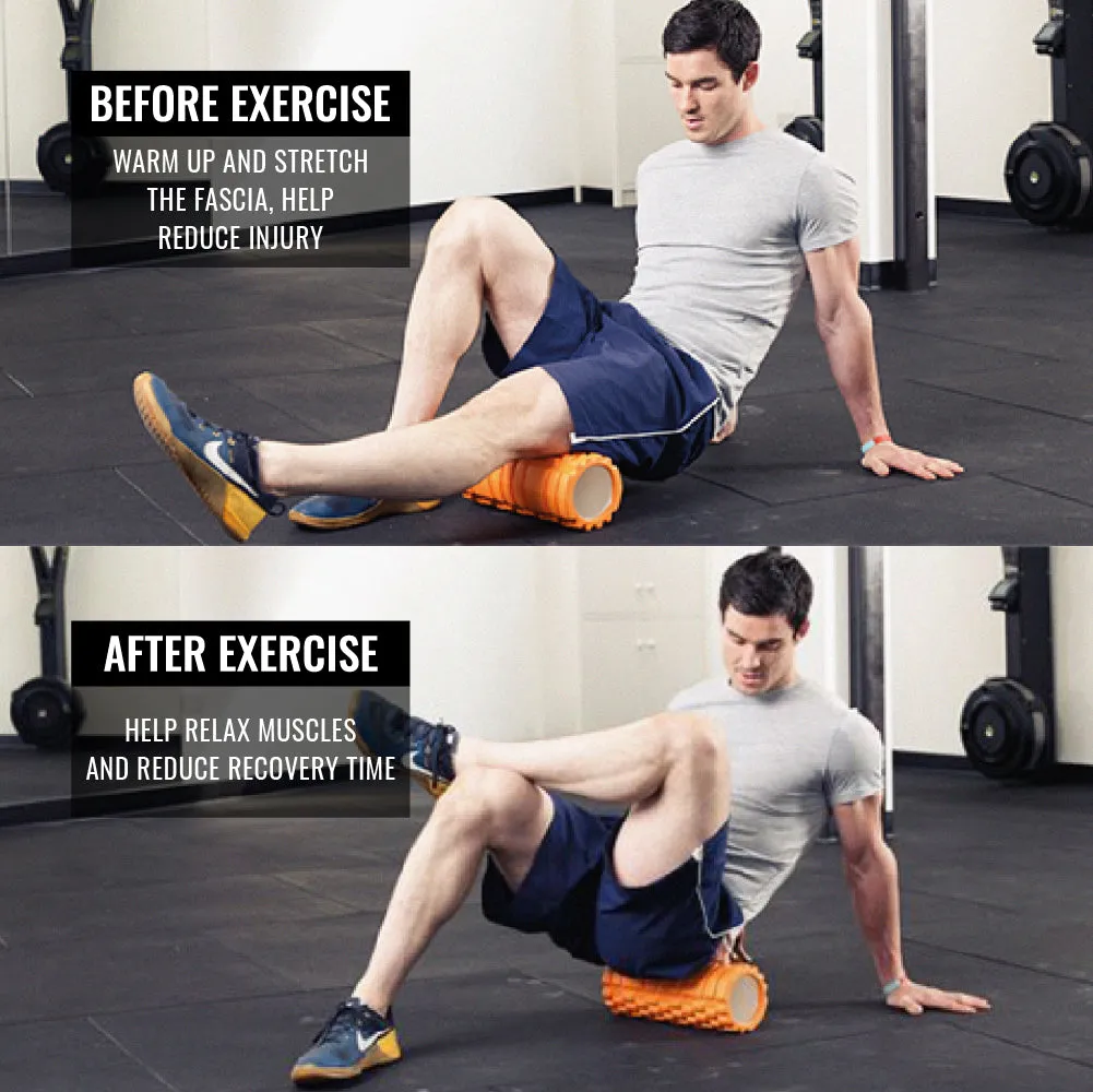 Ultimate Sup Foam Roller for Yoga Pilates Exercise & Back Massage