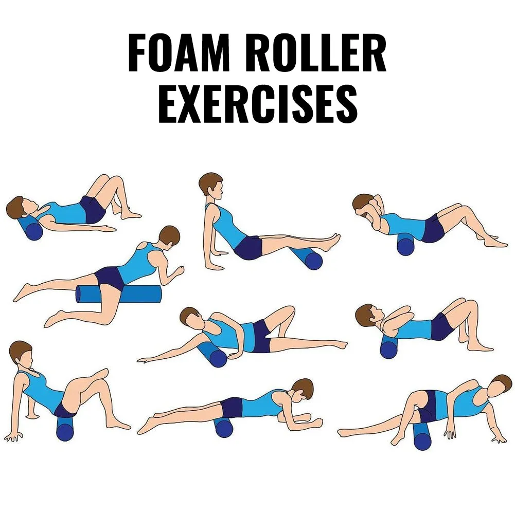 Ultimate Sup Foam Roller for Yoga Pilates Exercise & Back Massage