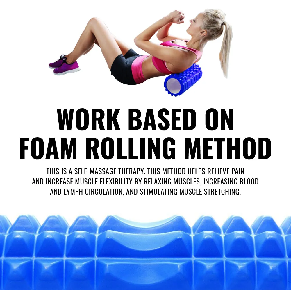 Ultimate Sup Foam Roller for Yoga Pilates Exercise & Back Massage