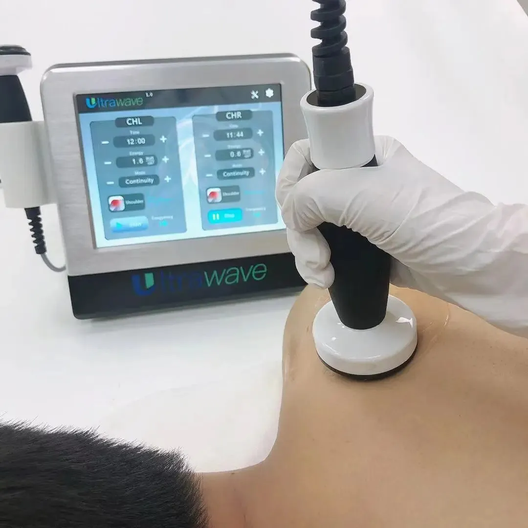 Ultrasound massager pain relief machine  I 1 &3 mhz  double channels therapy for home pain I 3mhz I Ultrawave machine Model MNLT199