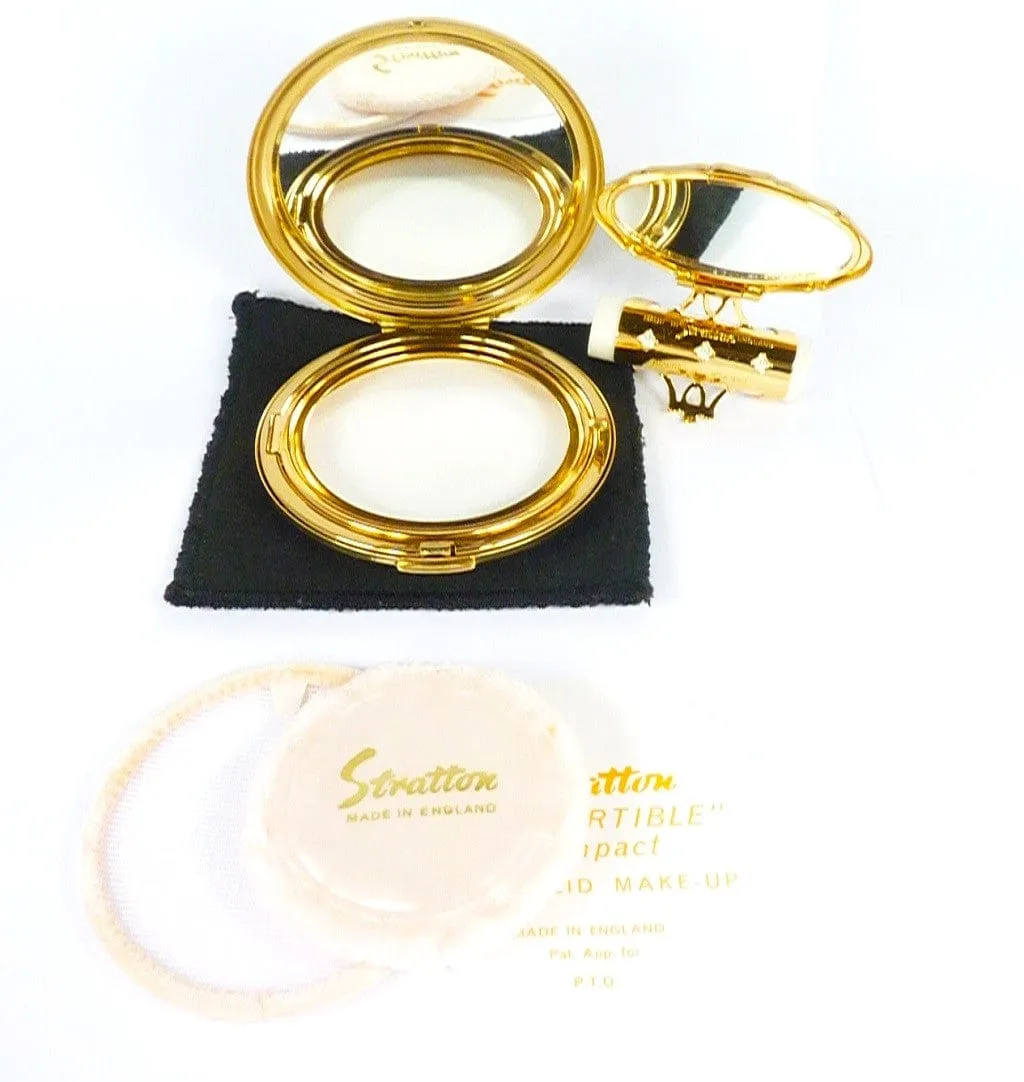 Unused Stratton Vanity Set Something Old Gift 1970s Women's Accessories