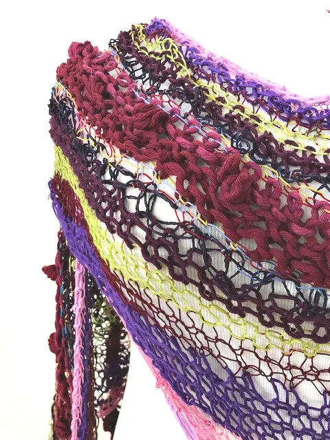 Wine Country shawl pattern