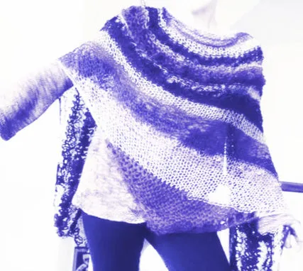 Wine Country shawl pattern