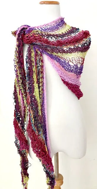 Wine Country shawl pattern