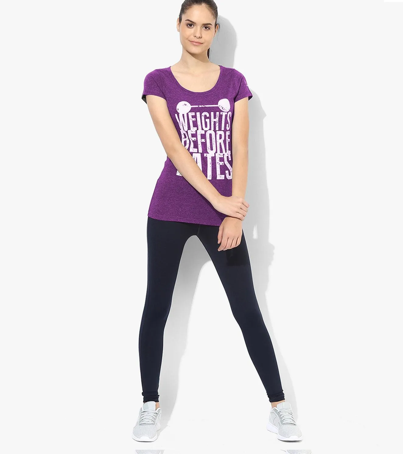 Women's "Weights before Dates" Graphic T-shirt