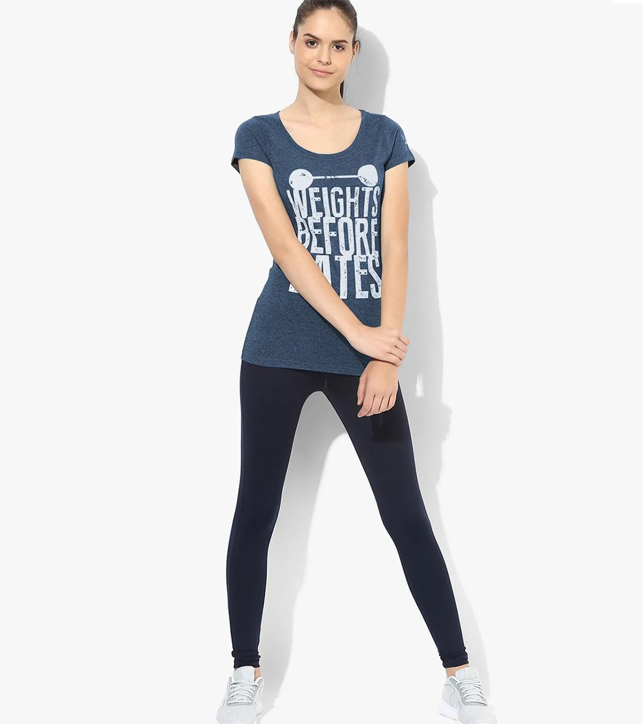 Women's "Weights before Dates" Graphic T-shirt