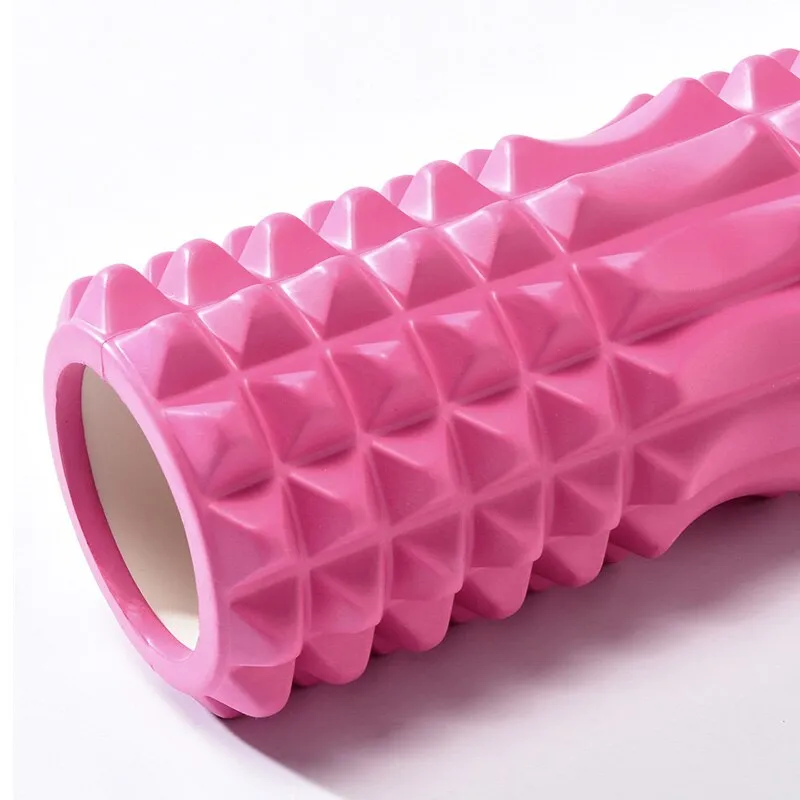 Yoganix 45cm Yoga foam roller muscle massage Block pilates tools Yoga Column fitness foam roller Brick exercise equipment