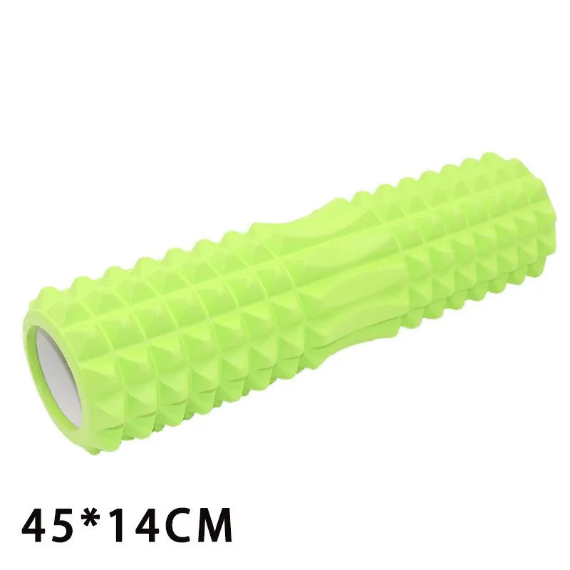 Yoganix 45cm Yoga foam roller muscle massage Block pilates tools Yoga Column fitness foam roller Brick exercise equipment