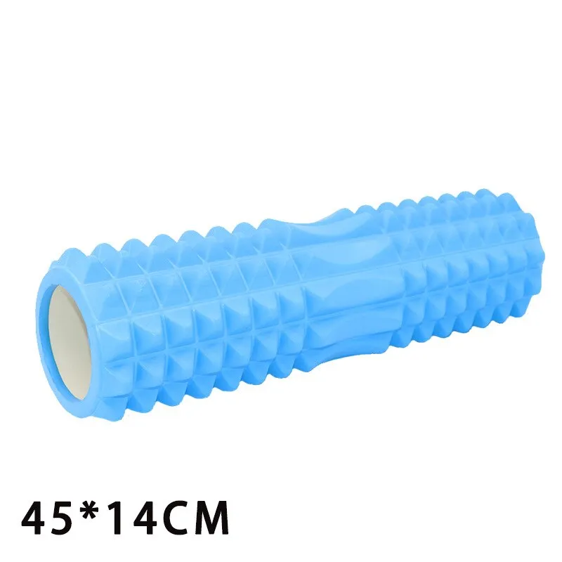 Yoganix 45cm Yoga foam roller muscle massage Block pilates tools Yoga Column fitness foam roller Brick exercise equipment