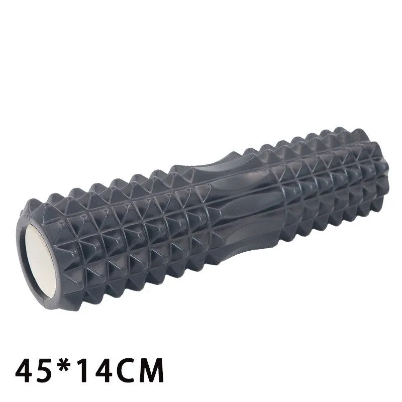 Yoganix 45cm Yoga foam roller muscle massage Block pilates tools Yoga Column fitness foam roller Brick exercise equipment