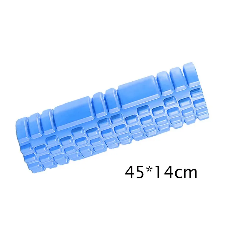 Yoganix 45cm Yoga foam roller muscle massage Block pilates tools Yoga Column fitness foam roller Brick exercise equipment