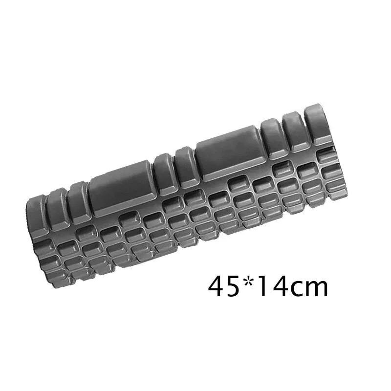 Yoganix 45cm Yoga foam roller muscle massage Block pilates tools Yoga Column fitness foam roller Brick exercise equipment