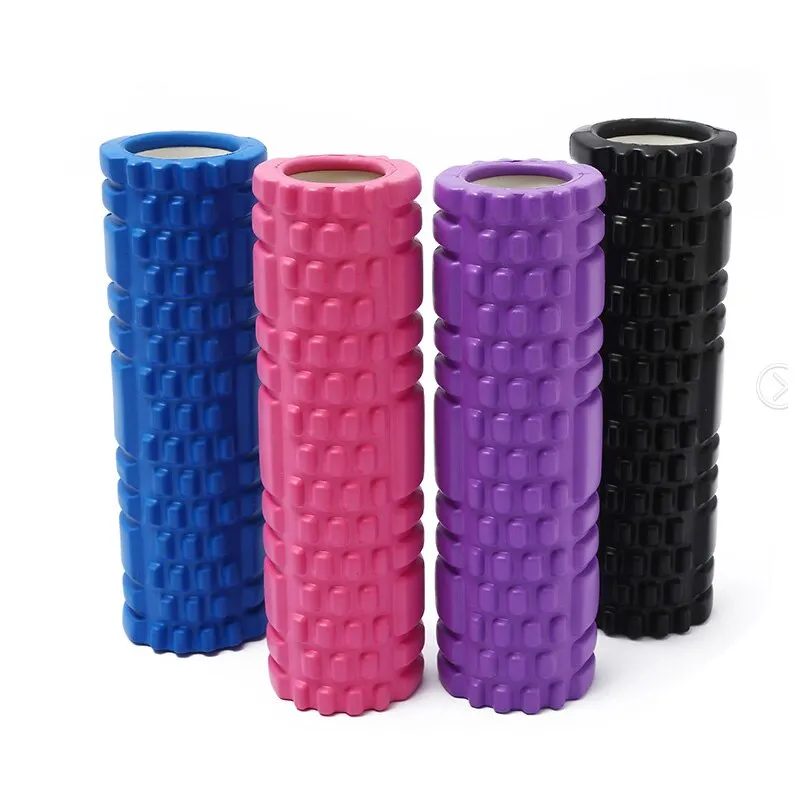 Yoganix 45cm Yoga foam roller muscle massage Block pilates tools Yoga Column fitness foam roller Brick exercise equipment