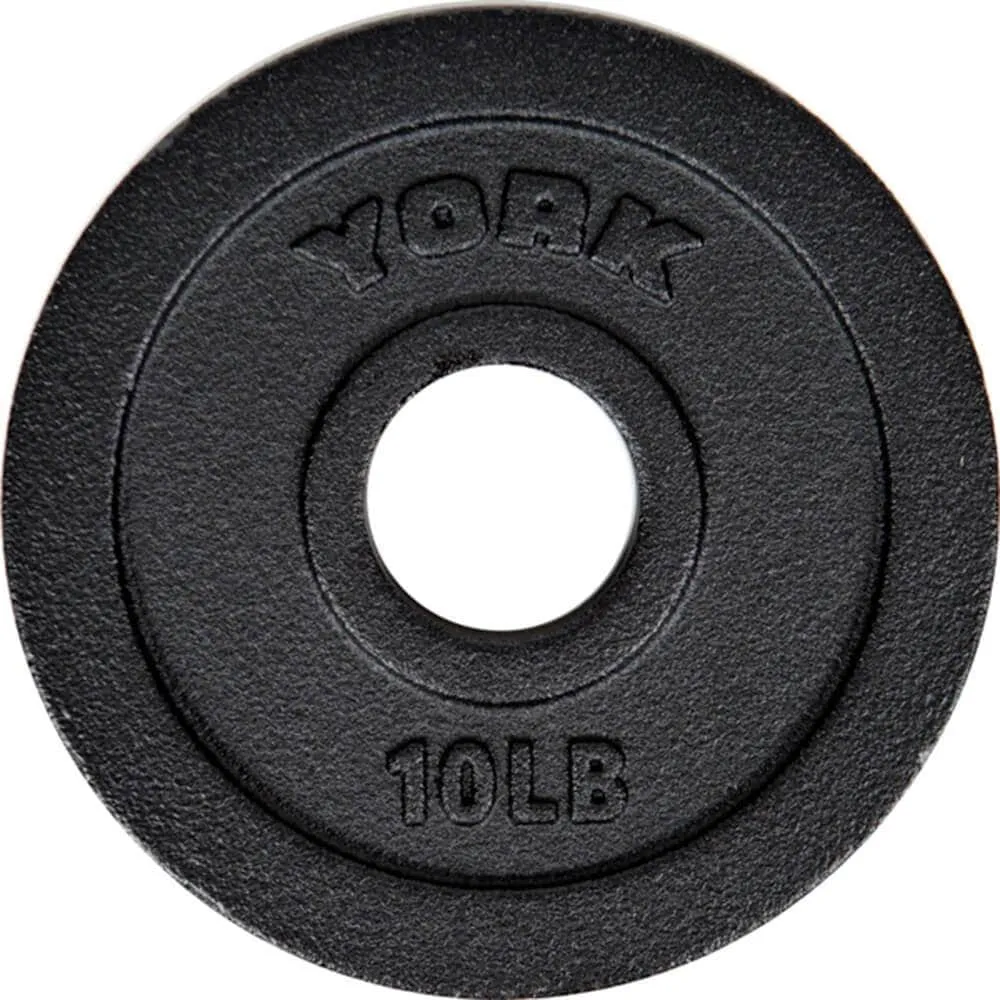 York Barbell Cast Iron Olympic Plate Sets